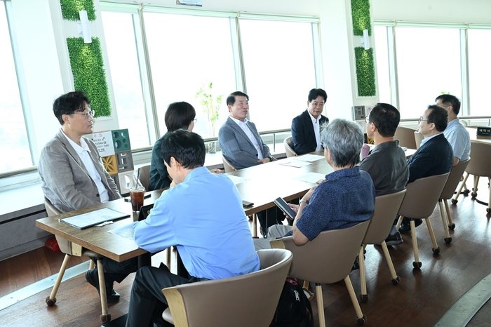 구리시-경기도-LH-UCP 23일 한강변 토평2 공공주택지구 조성부지 현장답사