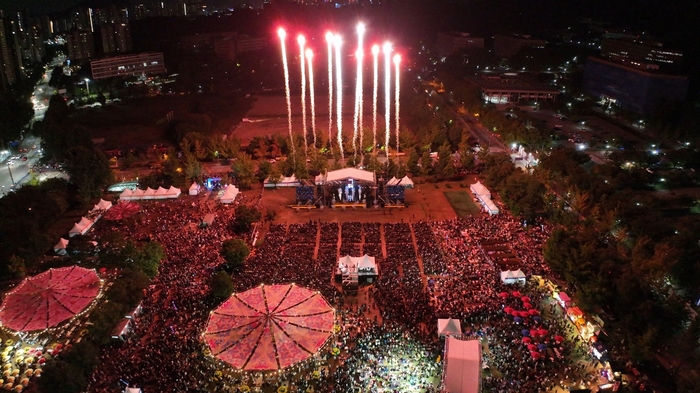 과천시 2023년 과천공연예술축제 현장