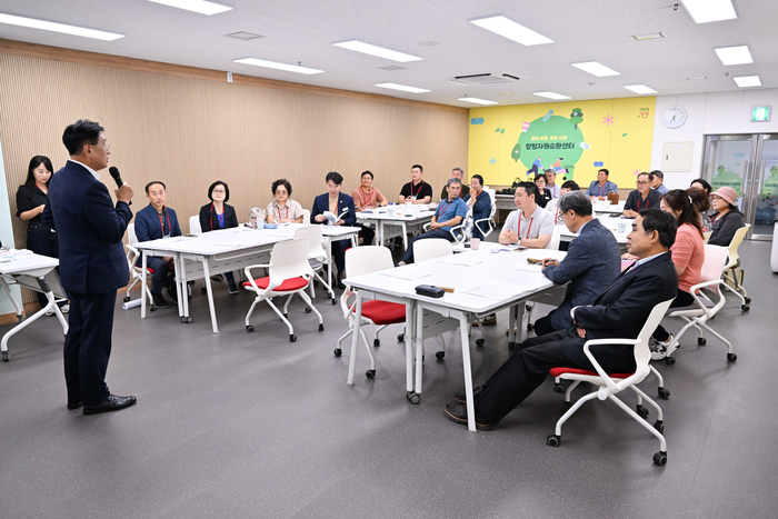 전진선 양평군수-공약사업이행평가단 6일 공약사업 추진현장 방문