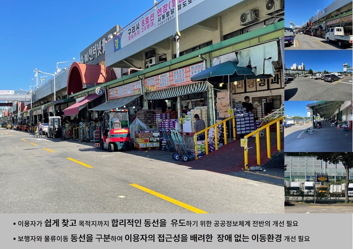 구리시 구리농수산물도매시장 청과물동