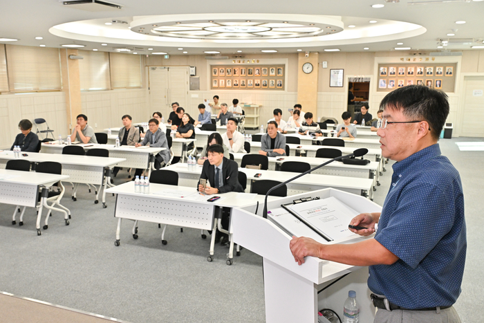 정선군 신청사 건립사업 설계공모 현장설명회