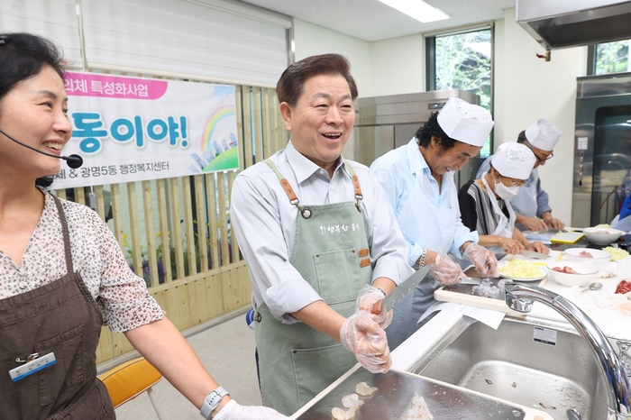 (광명-2)박승원 광명시장, 주민과 직접 만나는 현장 소통 일곱 번째'우리동네 시장실'광명5동에서 진행