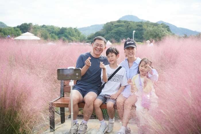 29일 양주시 나리공원 2024양주천만송이천일홍축제 현장