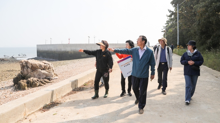 안산시의회 의장단 8일 안산시 도서지역 풍도-육도 방문