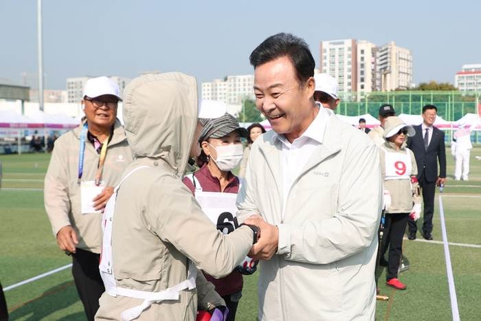 김성제 의왕시장 11일 '제18회 경기도 장애인생활체육대회 2024 성남' 개회식 참석