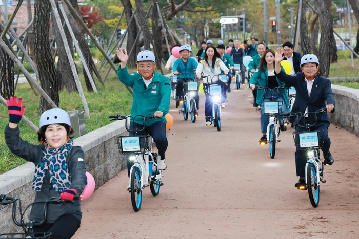 공영e자전거 라이딩 행사