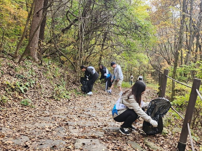 백두대간 보호 캠페인