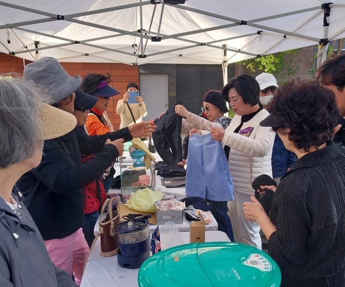 과천래미안센트럴스위트 단지 '가든 페스티벌' 현장