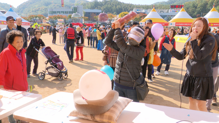 청송사과축제, 깊어가는 가을 속에서 열려