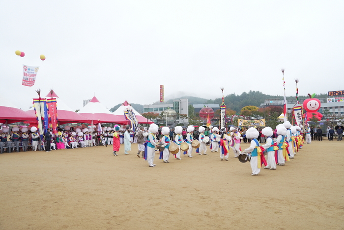 청송사과축제, 다채로운 프로그램과 공연으로 전국 관광객 매료