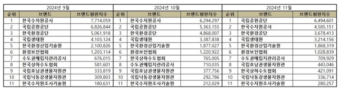 브랜드평판 분석결과