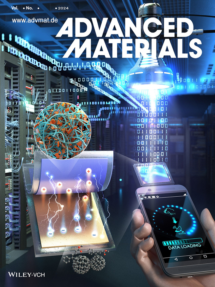 이 논문은 '어드밴스드 머티리얼스(Advanced Materials)'에 9월 9일 온라인 게재되었으며, 내부 표지 논문으로도 선정되었다. (자료=중앙대 왕동환 교수)