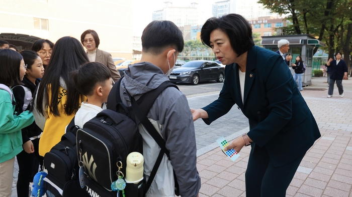 신계용 과천시장 문원초등학교 제로 웨이스트 캠페인 참여