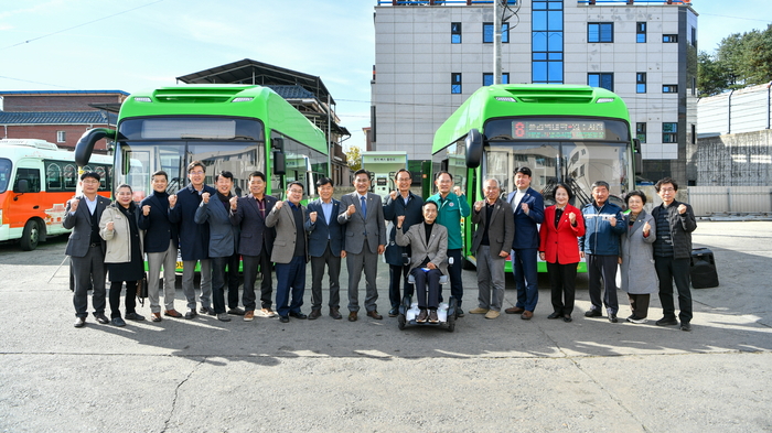 영주시, 전기·저상버스 도입으로 교통약자 이동 편의 증진