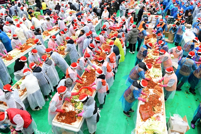 안산시 27일 '2024년 김장나눔 통합행사' 개최