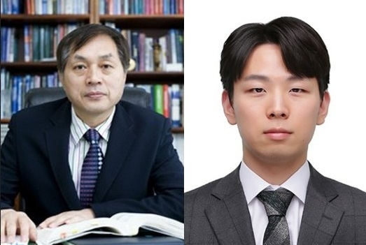 포스텍 기계공학과 이상준 교수(왼쪽)와 통합과정 박규도씨.