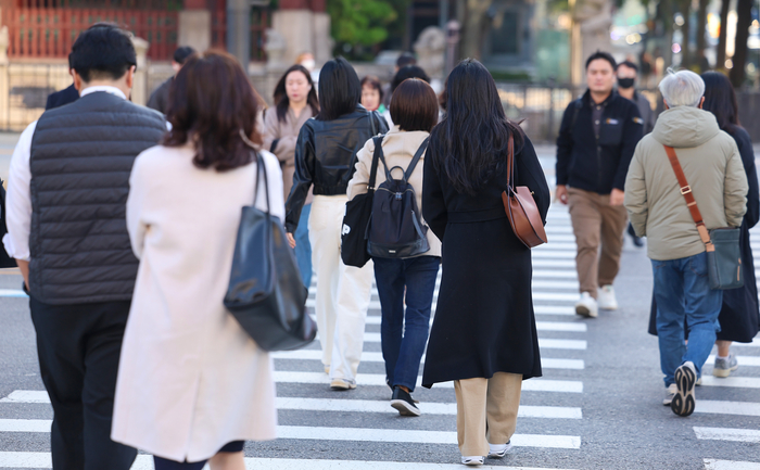 급격히 쌀쌀해진 날씨