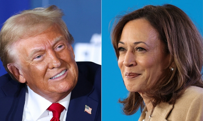 COMBO-US-VOTE-POLITICS-TRUMP-HARRIS