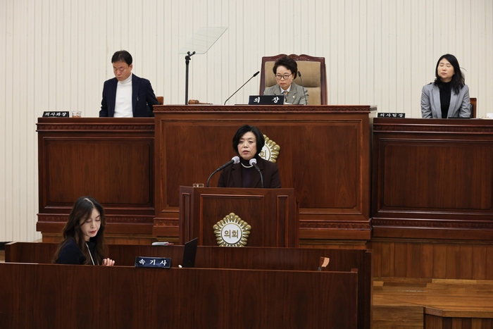 신계용 과천시장 6일 제287회 과천시의회 제2차 정례회에서 시정연설 발표