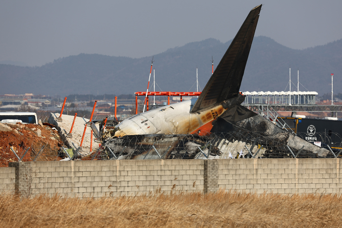 무안공항 항공기 사고 현장