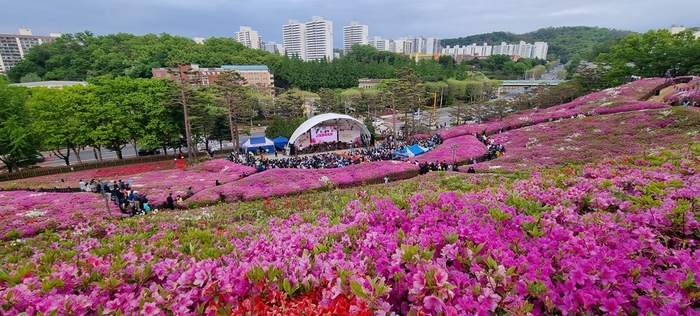 군포시 철쭉동산