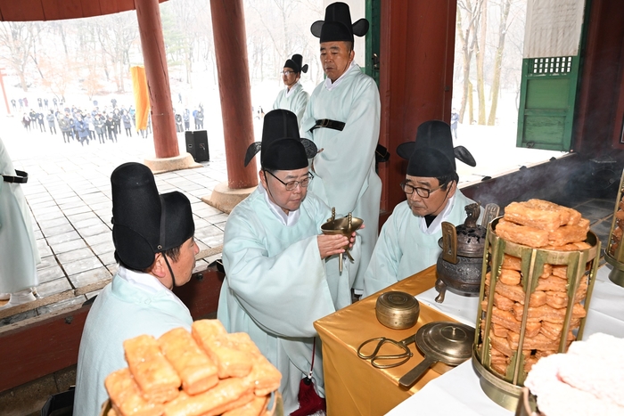 강수현 양주시장 6일 제468주기 온릉 기신제향 봉행