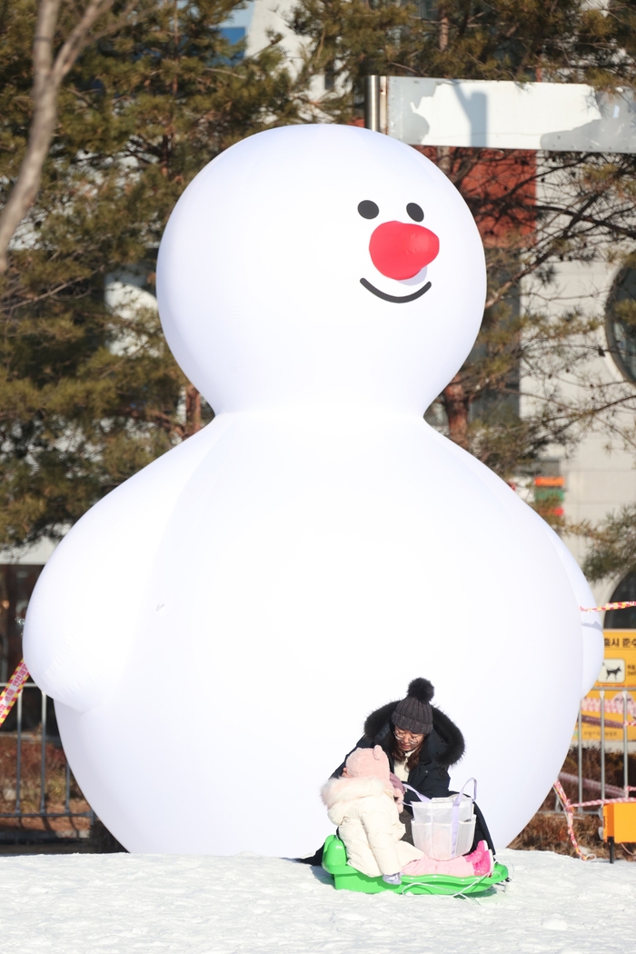 의왕시 왕송호수 겨울축제 '겨울아 놀자' 현장