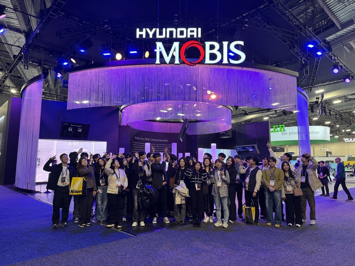 현대모비스 CES2025 부스.