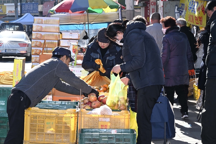 2025년 설맞이 시흥시 정왕전통시장 현장