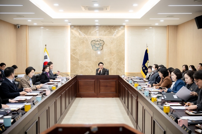 남양주시의회 23일 현안사항 보고회 및 전체의원 간담회 개최