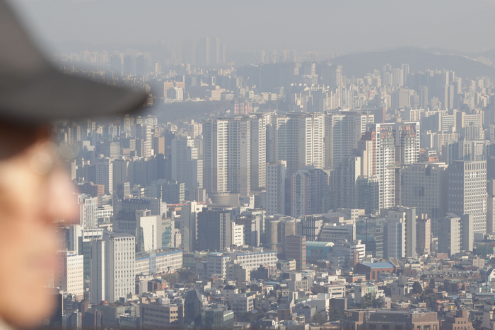 서울의 아파트.