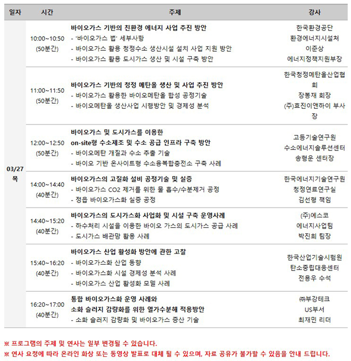 한국미래기술교육硏, <바이오가스 기반 친환경 에너지 산업 활성화 세미나> 개최