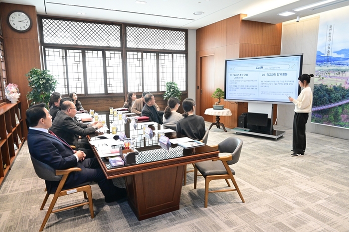 포천시 20일 포천고등학교 학생 정책 제안 간담회 개최