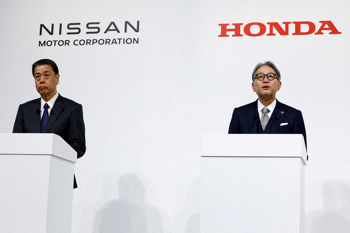 NISSAN MOTOR CO-M&A/HONDA