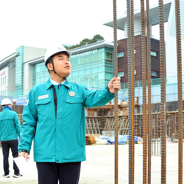 한채훈 의왕시의원 12일 백운호수공원 1구역 조성 현장 방문