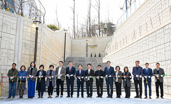 의정부시 14일 '직동근린공원 진입광장 개장식' 개최