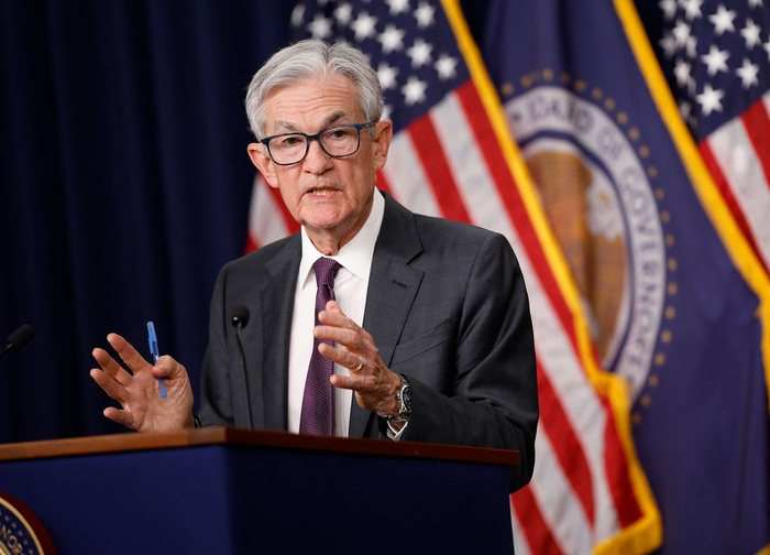 US-FED.-CHAIR-POWELL-HOLDS-MONTHLY-NEWS-CONFERENCE-ON-INTEREST-R