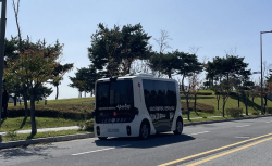 충남도내 첫 자율주행 버스, 한달간 305km 안전 운행