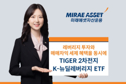 "개인이 산다" ‘TIGER 2차전지K-뉴딜레버리지 ETF’ 자금 밀물