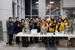 연천군 연천읍적십자, 1호선 전철개통 축하 간식봉사