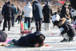 물고기 겨울 축제장 평창·홍천·화천, 