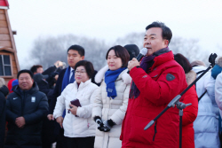 [포토뉴스] 의왕시 왕송호수 해맞이