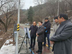 육동한 춘천시장, 공공하수처리장 이전 부지 특별점검