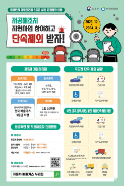 시흥시, 배출가스 5등급 차량 운행제한…미세먼지↓