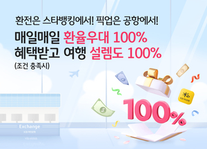 KB국민은행, 환율우대 100% 이벤트...환전수수료 면제 나서