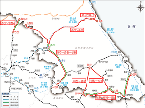 강원도 ‘국가철도망 구축계획’ 반영 건의