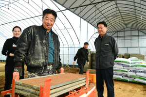 화천군 ‘육묘대행 못자리’ 설치 시작