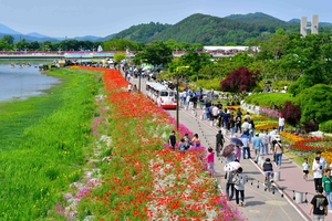 ‘장성 황룡강 길동무 꽃길축제’ 오는 24일 개막