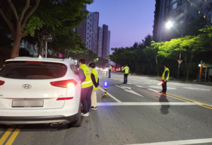 당진시, 음주운전 단속 현장서 ‘체납 차량’ 합동단속