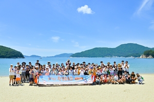 한화, 거제서 ‘맑은학교 환경운동회’ 개최